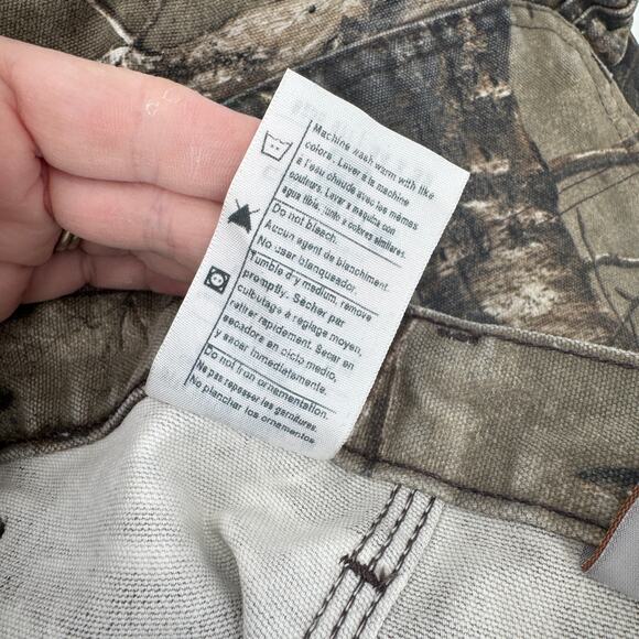 Carhartt Camo Pants Mens 34x32 ACTUAL Realtree Xtra B235-977 Utility Made in USA - Picture 8 of 10